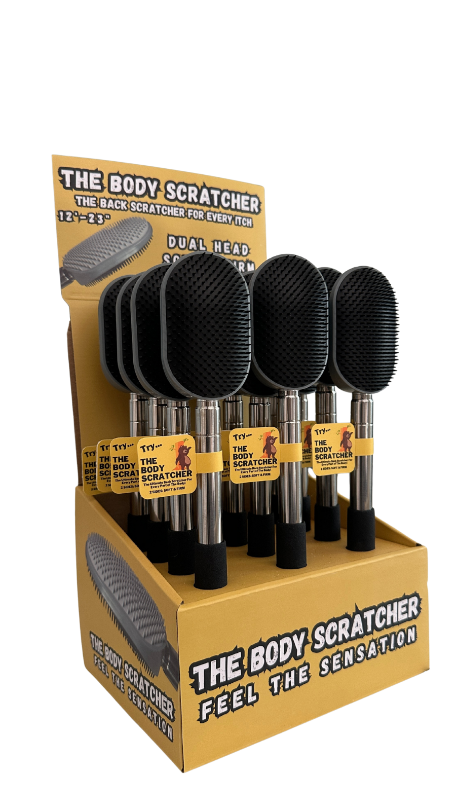 12 Pack of Extendable Body Scratchers
